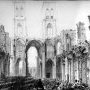 Les ruines de la Cathédrale, Jean Deneumoulin, 1802