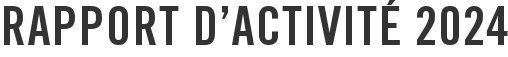 Rapport d'activité 2024